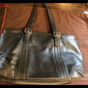 Coach XL multifunction diaper bag/handbag